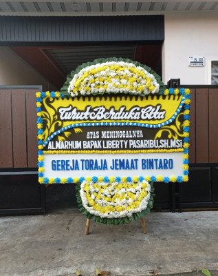 Papan Bunga Duka di Pandrah