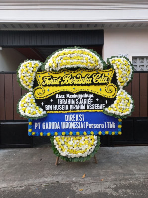 Papan Bunga Duka di Pandrah