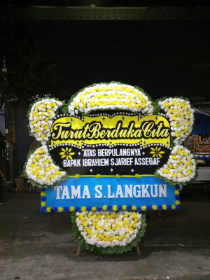 Papan Bunga Duka di Pandrah
